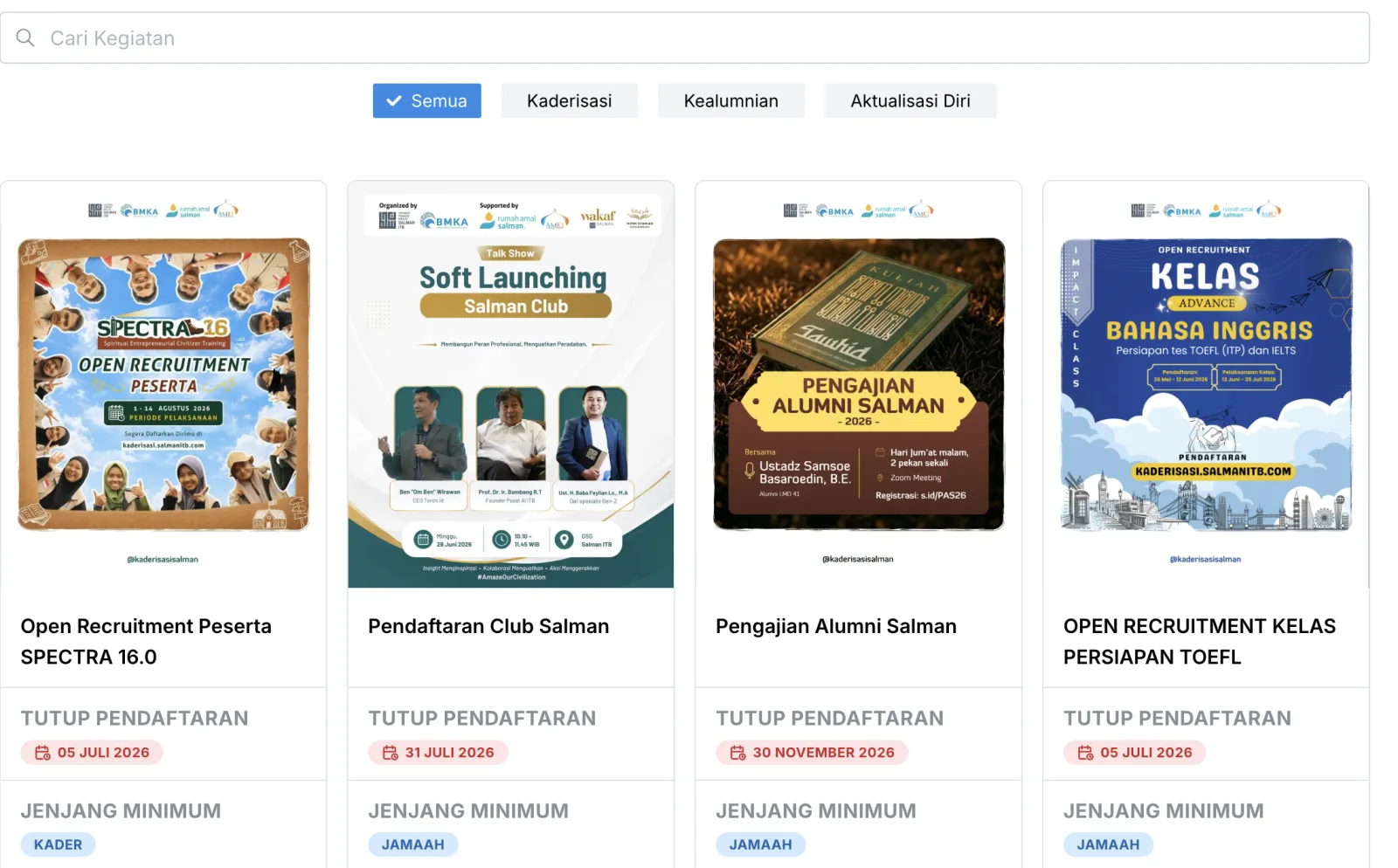 Student Activity Platform - Screenshot 5